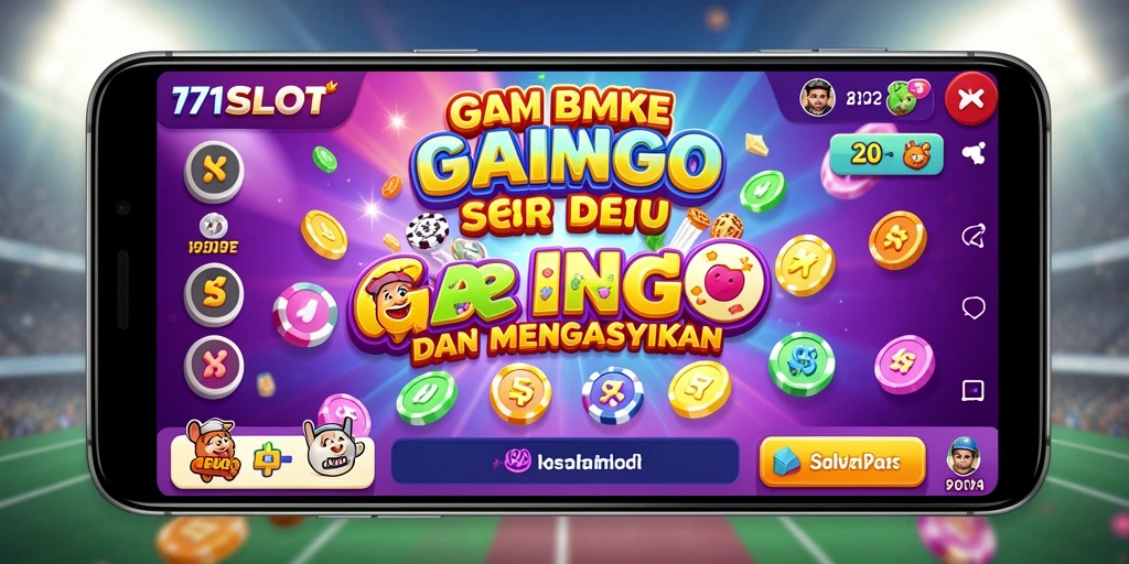 Tampilan gameplay seru di 171SLOT yang menampilkan suasana bingo.