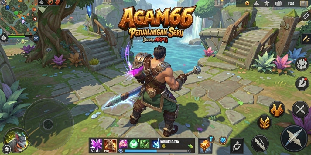Tampilan gameplay seru dalam AGAM66 dengan elemen ARPG yang menawan.