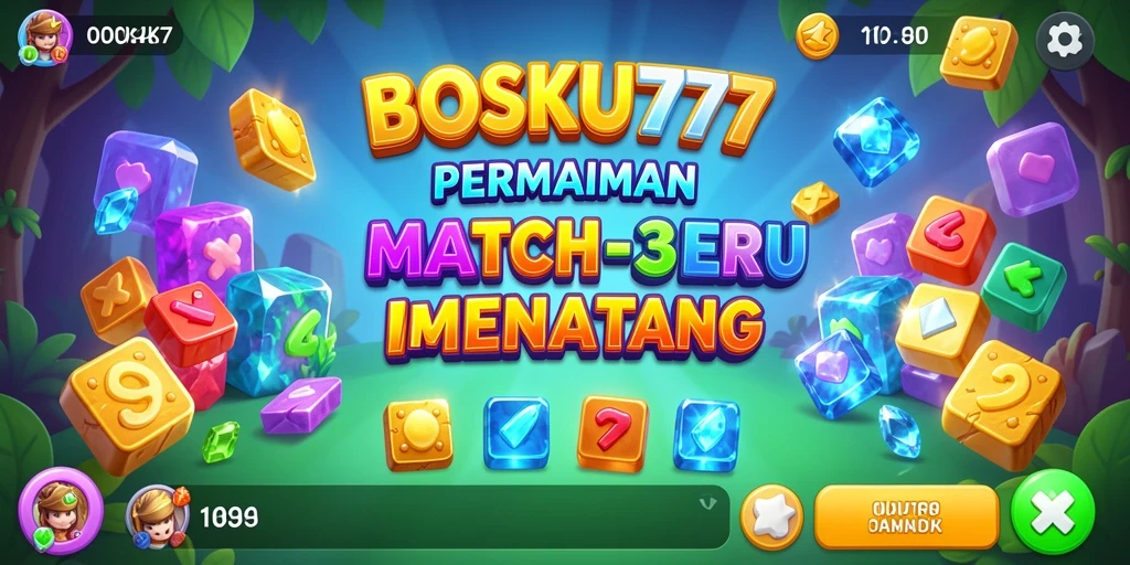 Tampilan gameplay BOSKU777 yang seru dan penuh warna.