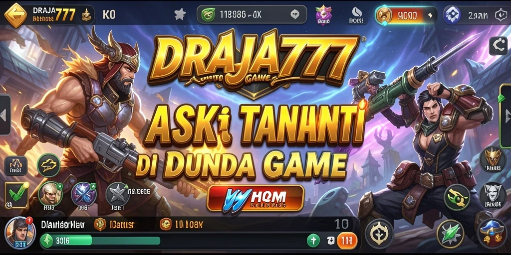 Tampilan aksi seru dalam gameplay DRAJA777 yang mendebarkan.