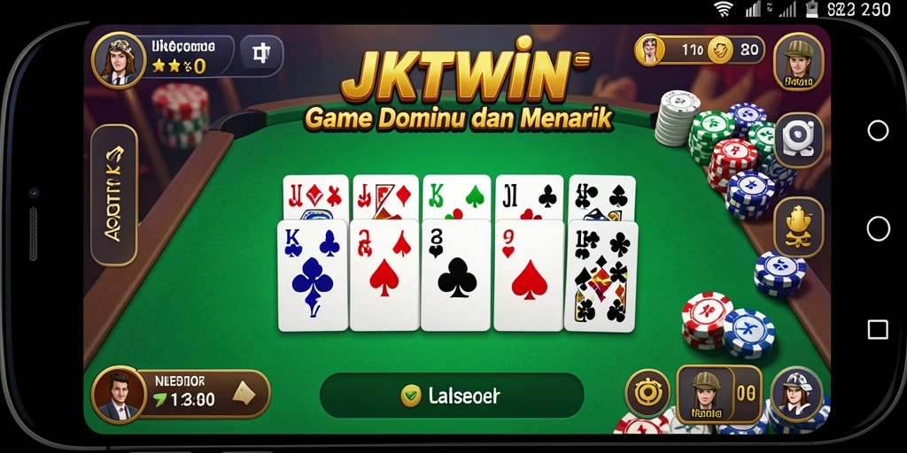 Tampilan menarik dari gameplay JKTWIN yang seru.