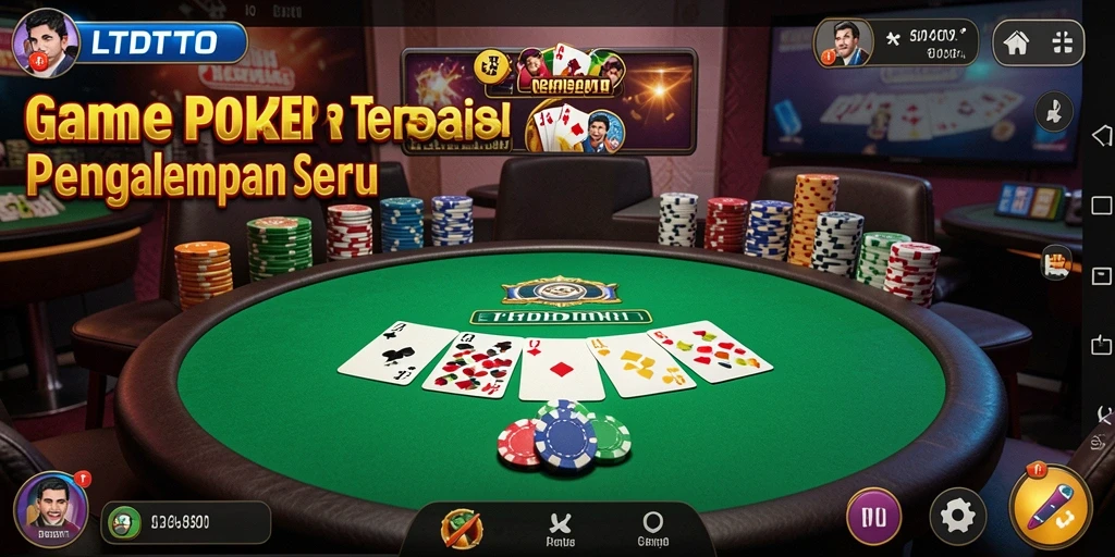Gameplay seru LTDTOTO dengan pemain poker dari seluruh dunia.