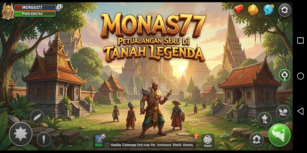 Tampilan mengesankan dari gameplay MONAS77 yang menantang.