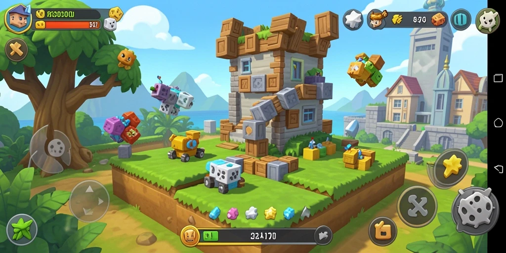 Screenshot gameplay NV77 menampilkan tantangan puzzle yang menarik.