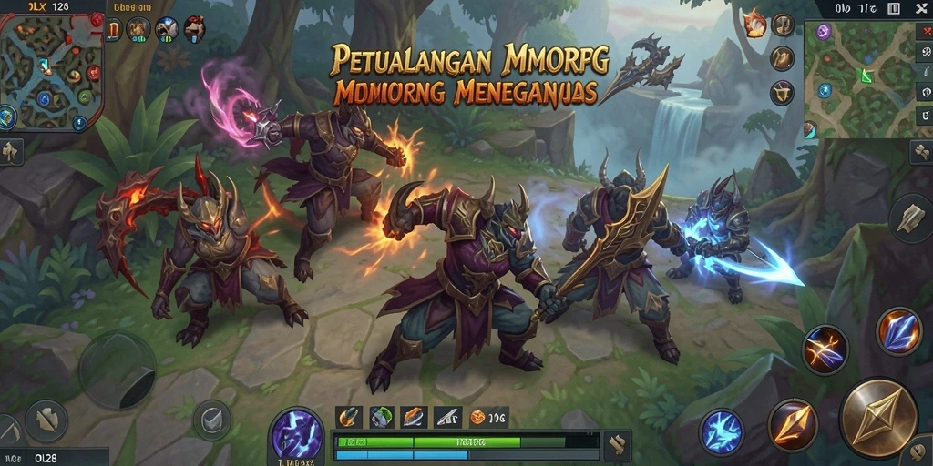 Gameplay seru dan visual menawan dari OLX128.