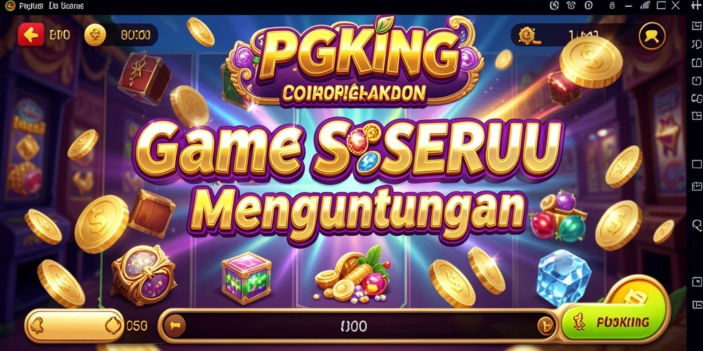 Screenshot PGKING menampilkan gameplay Slot yang mengasyikkan.