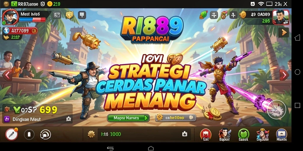 Tampak gameplay menegangkan dalam RI889 yang memerlukan strategi cerdas.