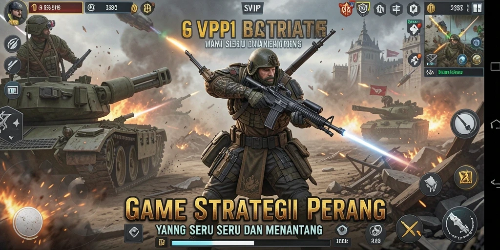 Gameplay seru SVIP1 yang penuh strategi dan aksi.